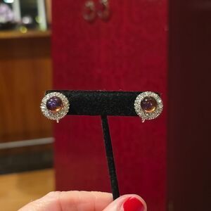 VINTAGE Vargas Dragon Breaths Opal, Sterling Silver,1940's.